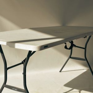 Mesa plegable rectangular