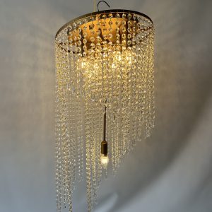 Candelabro dorado moderno