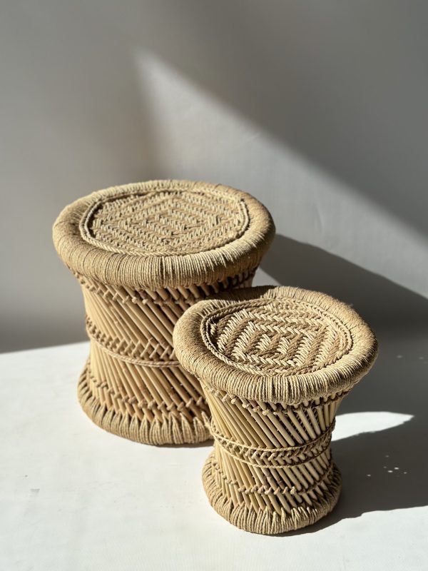 Taburete de Bambú