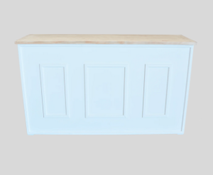 Barra de Bar madera blanca