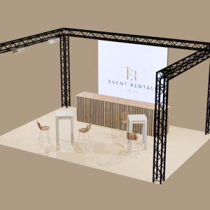 Stand 3 - con pantalla LED alta resolución