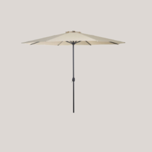Cream umbrella